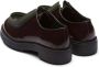 Prada opaque brushed-leather lace-up shoes Brown - Thumbnail 3