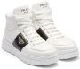 Prada padded leather high-top sneakers White - Thumbnail 2