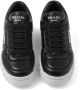 Prada padded leather sneakers Black - Thumbnail 4