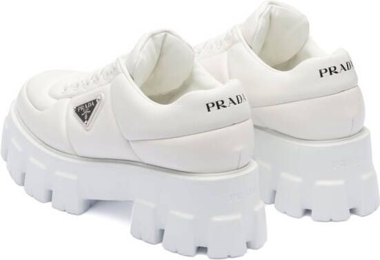 Prada padded low-top sneakers White