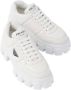 Prada padded low-top sneakers White - Thumbnail 4