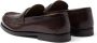 Prada penny-slot leather loafers Brown - Thumbnail 3