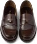 Prada penny-slot leather loafers Brown - Thumbnail 5
