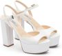 Prada platform block heel sandals White - Thumbnail 2
