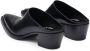 Prada point-toe leather mules Black - Thumbnail 3