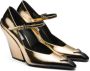 Prada pointed Mary Jane pumps Gold - Thumbnail 2