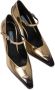 Prada pointed Mary Jane pumps Gold - Thumbnail 3