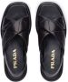 Prada quilted flatform sandals Black - Thumbnail 4