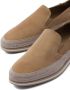 Prada raffia-embellished suede loafers Brown - Thumbnail 5