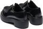 Prada raised-edge leather lace-up shoes Black - Thumbnail 3