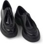 Prada raised-edge leather lace-up shoes Black - Thumbnail 4