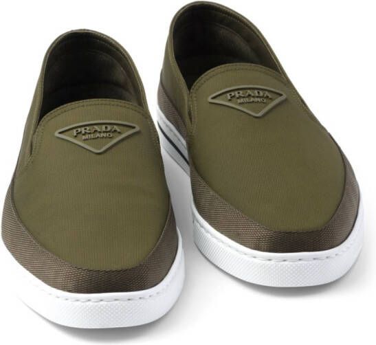 Prada Re-Nylon slip-on sneakers Green