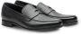 Prada Saffiano classic loafers Black - Thumbnail 2