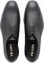 Prada Saffiano leather Derby shoes Black - Thumbnail 4