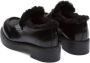 Prada brushed leather loafers Black - Thumbnail 3