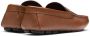 Prada slip-on leather loafers Brown - Thumbnail 3