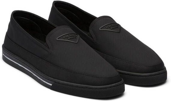 Prada slip-on sneakers Black