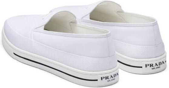 Prada slip-on sneakers White