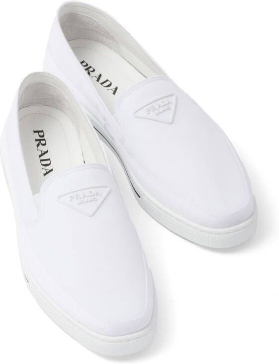 Prada slip-on sneakers White