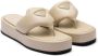 Prada Soft padded sandals Neutrals - Thumbnail 2