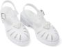 Prada Sporty foam rubber sandals White - Thumbnail 4
