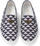 Prada Symbole triangle-logo loafers Blue - Thumbnail 4