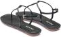 Prada thong-strap flat sandals Black - Thumbnail 3