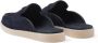 Prada triangle-logo backless suede loafers Blue - Thumbnail 5
