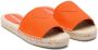 Prada triangle logo espadrille sandals Orange - Thumbnail 2