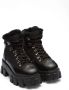 Prada Moonlith brushed leather combat boots Black - Thumbnail 2