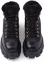 Prada Moonlith brushed leather combat boots Black - Thumbnail 4