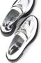 Prada metallic leather loafers Silver - Thumbnail 4