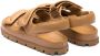 Prada triangle-logo padded sandals Brown - Thumbnail 3
