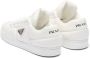 Prada triangle-logo padded sneakers White - Thumbnail 3