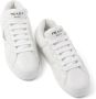 Prada triangle-logo padded sneakers White - Thumbnail 4