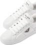 Prada triangle-logo padded sneakers White - Thumbnail 5