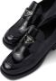 Prada triangle-logo patent-leather loafers Black - Thumbnail 5