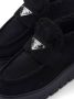 Prada triangle-logo shearling loafers Black - Thumbnail 5