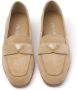 Prada triangle-logo suede loafers Neutrals - Thumbnail 4
