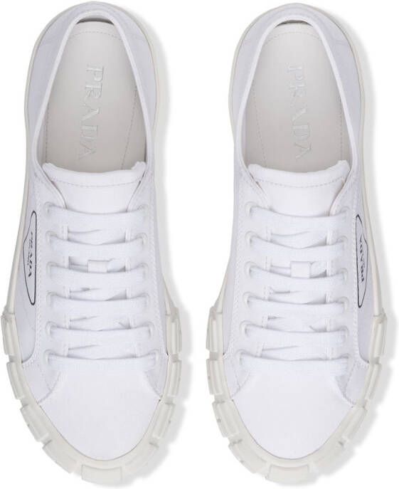 Prada Wheel low-top sneakers White