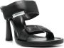 Premiata 100mm leather sandals Black - Thumbnail 2