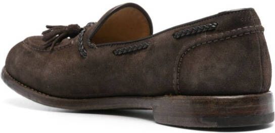 Premiata 32056 suede loafers Brown