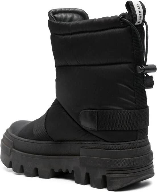 Premiata 60mm padded snow boots Black