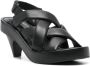 Premiata 65mm leather sandals Black - Thumbnail 2