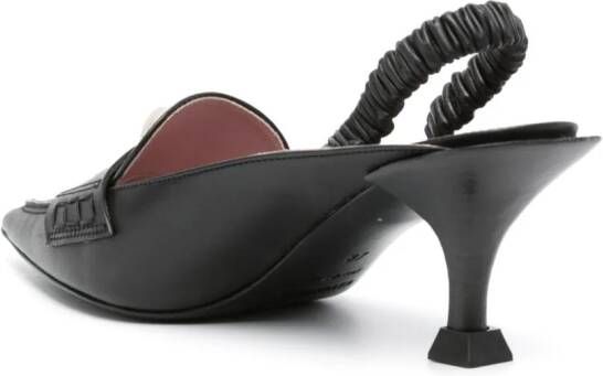 Premiata 65mm loafer-style pumps Black