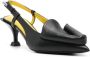 Premiata 70mm leather pumps Black - Thumbnail 2