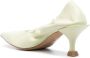 Premiata 70mm pointed-toe leather pumps Green - Thumbnail 3