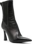 Premiata 95mm pointed-toe leather boots Black - Thumbnail 2