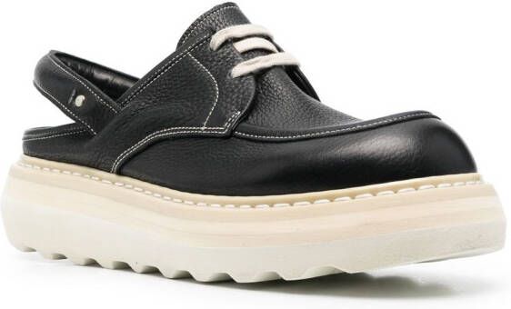 Premiata ankle-strap Derby shoes Black