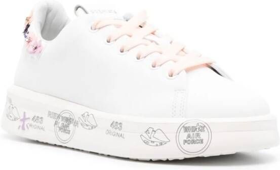 Premiata Belle 6709 leather sneakers White
